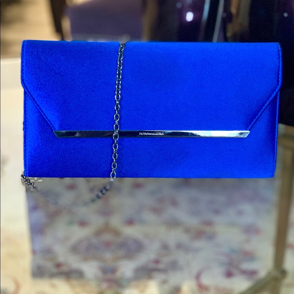 BCBGMaxAzria Blue Flap Bag